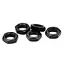 Hex Thin Nuts ZINC/BLACK