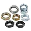 Hex Thin Nuts ZINC/BLACK